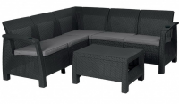 Угловой диван TWEET Corner Set, цвет венге Угловой диван TWEET Corner Set, цвет венге
