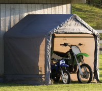 Сарай тентовый средний Shelterlogic, скатная крыша, 2,4х2,4х2,4 м Сарай тентовый средний Shelterlogic, скатная крыша, 2,4х2,4х2,4 м