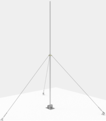 Мачта стальная телескопическая Усиленная 12м