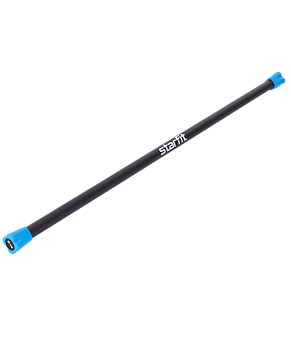 Бодибар BB-301 5 кг, неопреновый, черный/синий