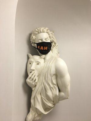 Тканевые защитные маски с дизайном заказчика