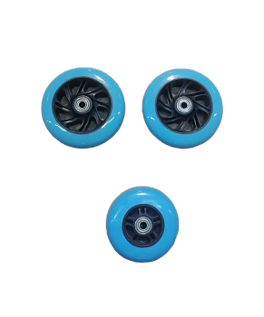 Набор колес для самоката 3D Robin, 120/90 мм, голубой Набор колес для самоката 3D Robin, 120/90 мм, голубой