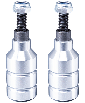 Набор пегов для трюкового самоката Drop Alu Silver, 2 шт.