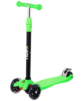 БЕЗ УПАКОВКИ Самокат 3-колесный Snappy 2.0 3D 120/80 мм, зеленый БЕЗ УПАКОВКИ Самокат 3-колесный Snappy 2.0 3D 120/80 мм, зеленый